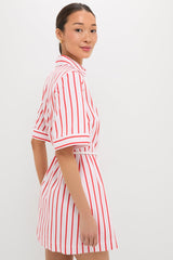 Red Stripe Maddie Mini Dress
