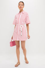Red Stripe Maddie Mini Dress