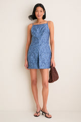 Dancing Willow Blue Fae Mini Dress