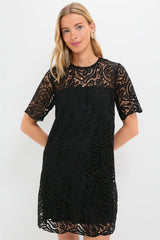 Black Lace Lucinda Dress