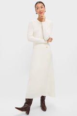 Ivory Knit Long Sleeve Ruby Dress