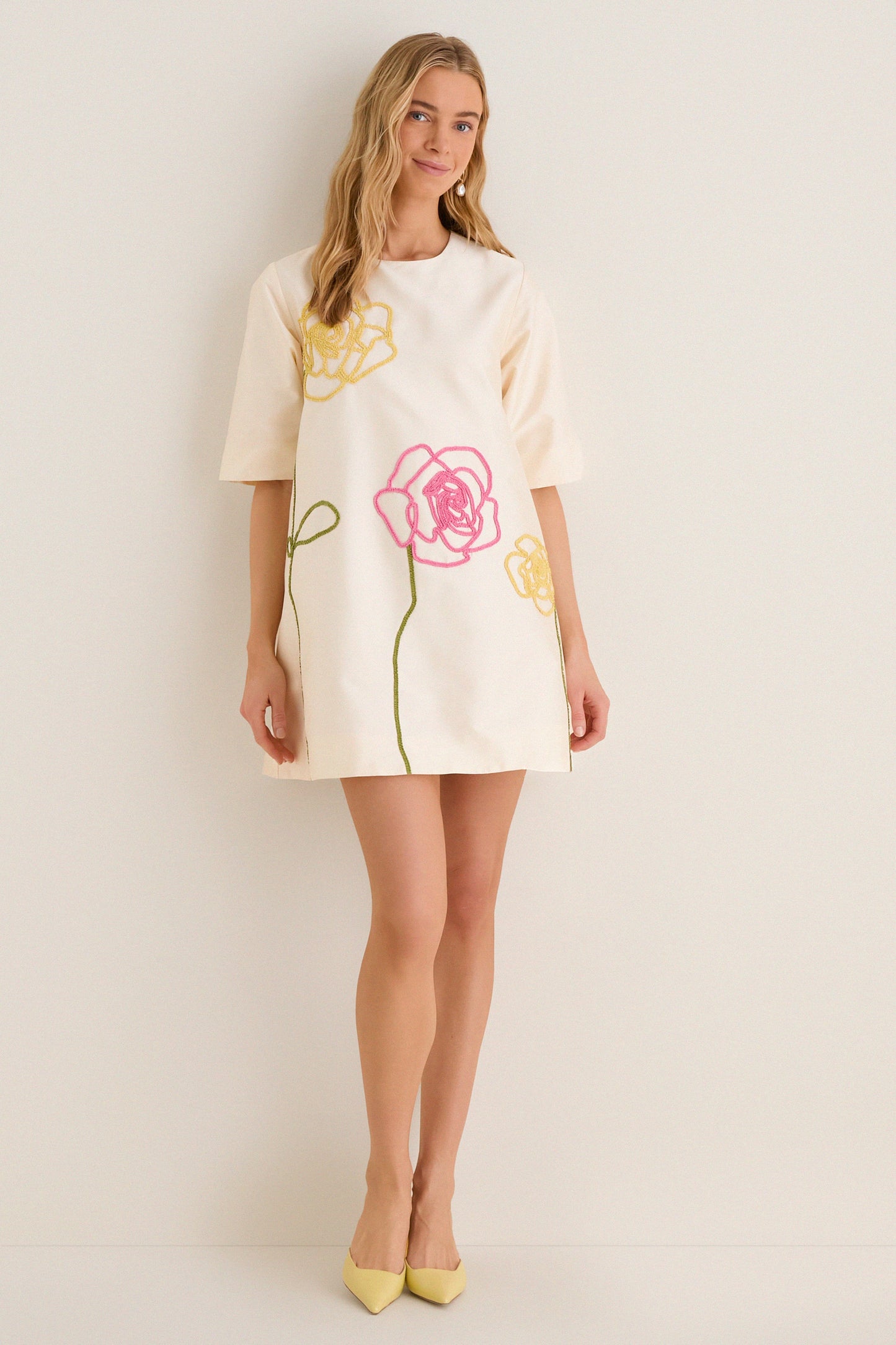 Ivory Budapest Mini Dress