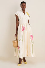 Ivory Selene Maxi Dress