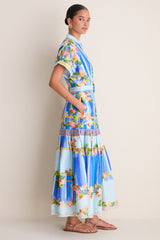 Floral River Riya-B Midi Dress