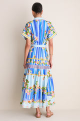 Floral River Riya-B Midi Dress