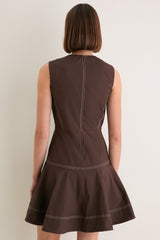 Dark Mocha Mini Karrigan Dress