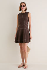 Dark Mocha Mini Karrigan Dress