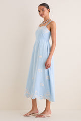 Glacier Lake Marceline Midi Dress