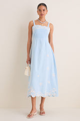 Glacier Lake Marceline Midi Dress