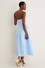 Tidepool Valeria Jacquard Midi Dress