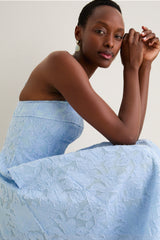 Tidepool Valeria Jacquard Midi Dress