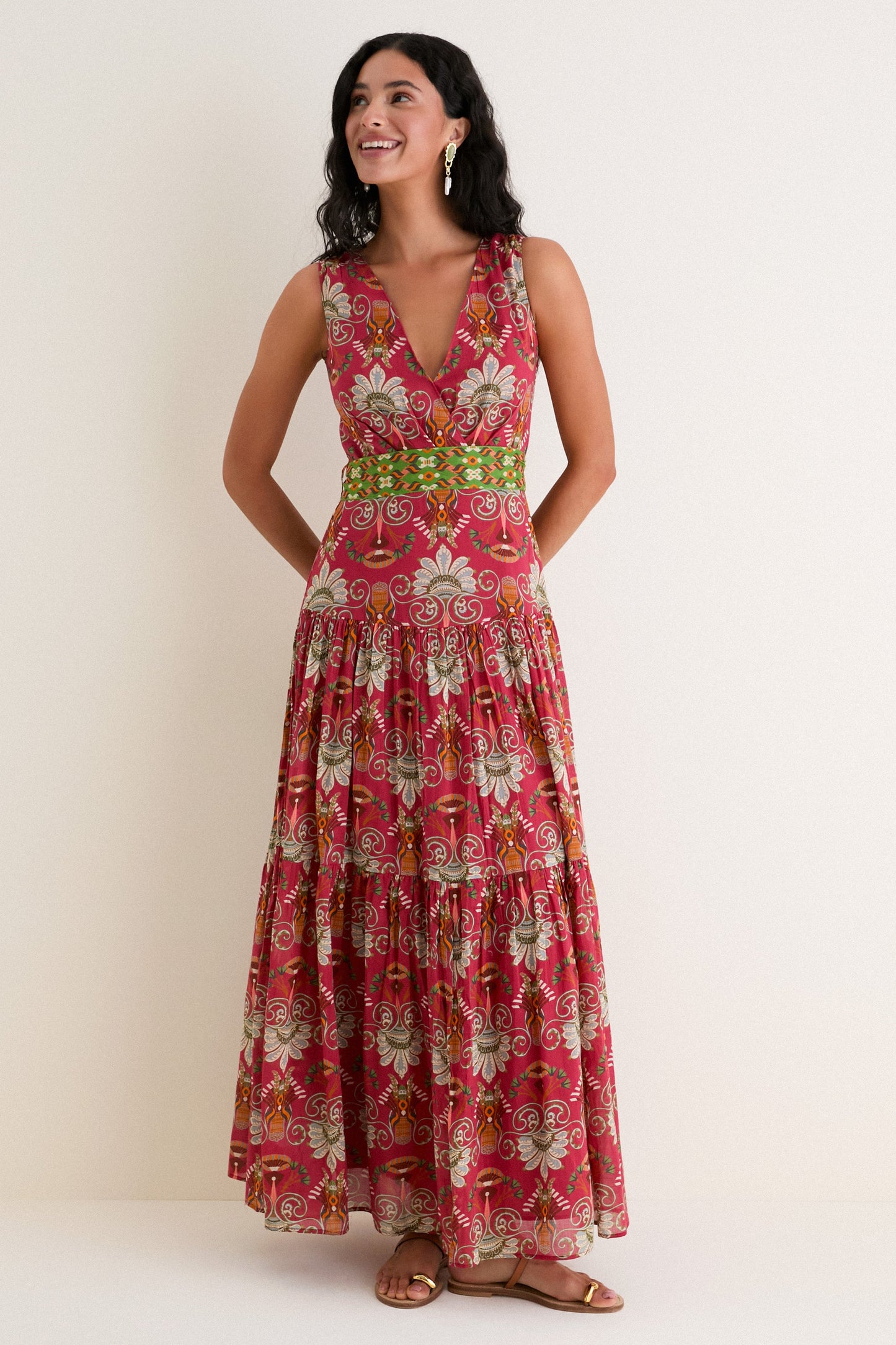 Hot Sauce Antheia Maxi Dress