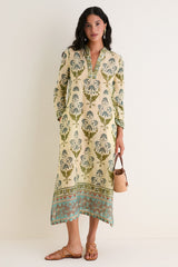 Green Giada Caftan