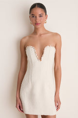 Ecru Rhia Mini Dress