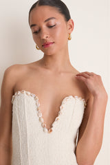 Ecru Rhia Mini Dress
