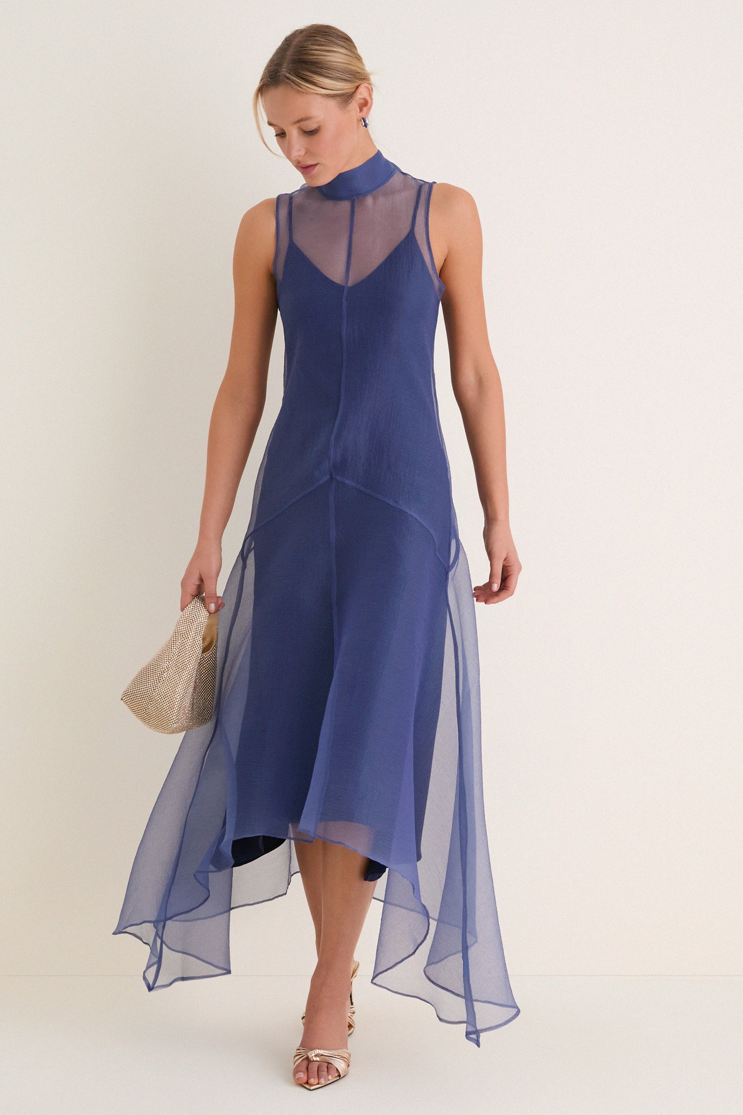 Navy Auden Dress