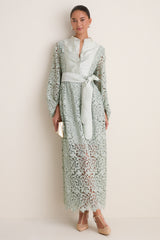 Sage Lace Calliope Dress