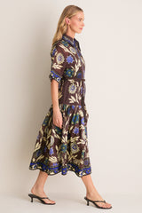 Chocolate Jasper Shirtdress