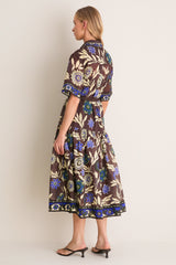 Chocolate Jasper Shirtdress