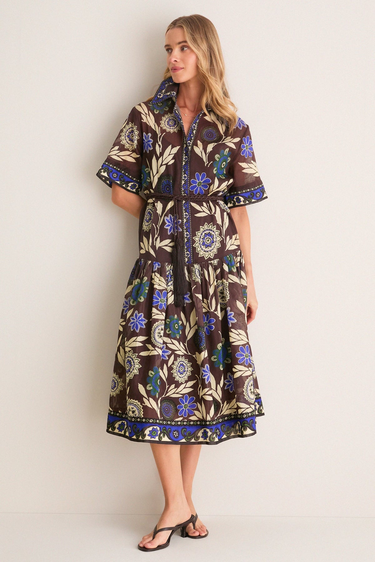 Chocolate Jasper Shirtdress