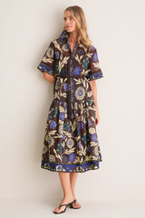 Chocolate Jasper Shirtdress