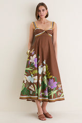 Chocolate Alfie Twist Sundress