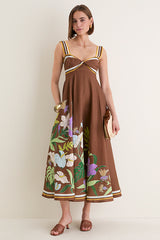 Chocolate Alfie Twist Sundress