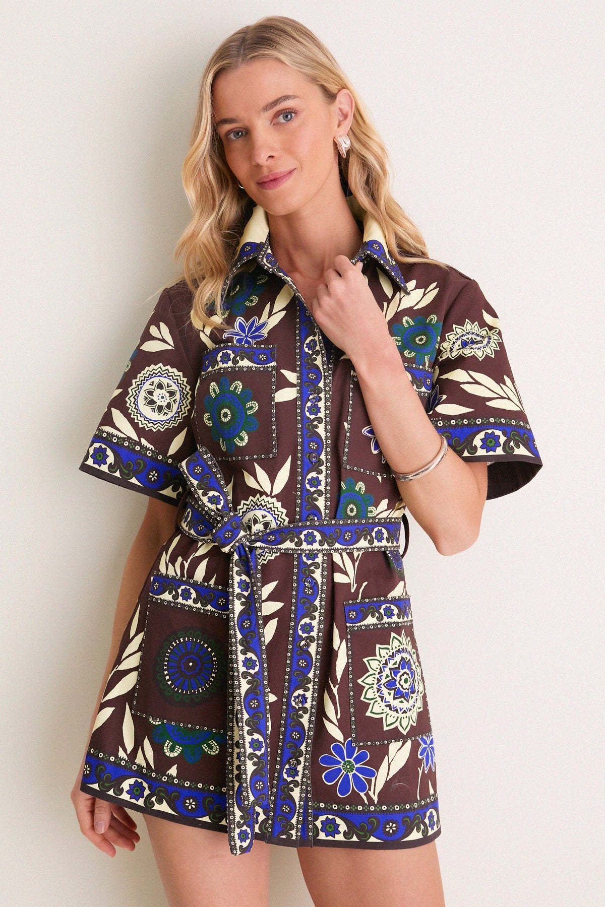Chocolate Jasper Mini Dress