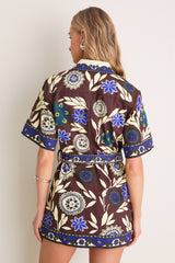 Chocolate Jasper Mini Dress