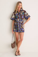 Chocolate Jasper Mini Dress