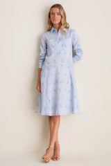 Glacial Blue Carmel Dress