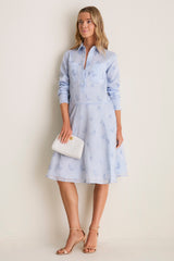 Glacial Blue Carmel Dress