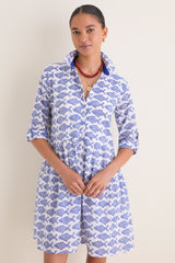 Blue Coi Deauville Short Dress