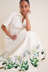 Laurel Bloom Myra Shirt Midi Dress