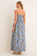 Trellis Bloom Jacquard Kathleen Gown