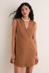 Light Chestnut Wade Mini Dress
