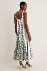 Fruit Beauty Off-White Maxi Dress