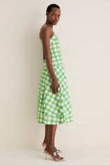 Grass Green Drop Me a Note Dress