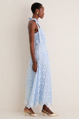 Cornflower Dove Maxi Dress