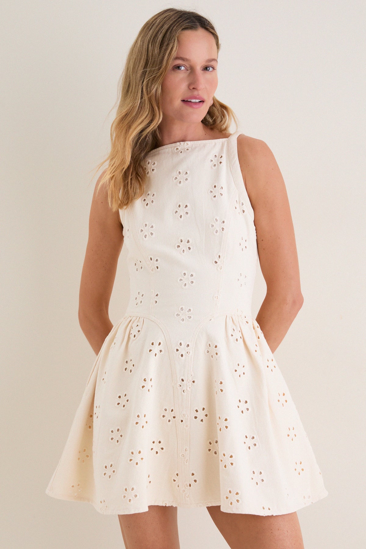 Creme May Mini Dress