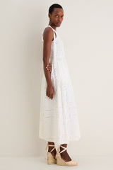 White April Midi Dress
