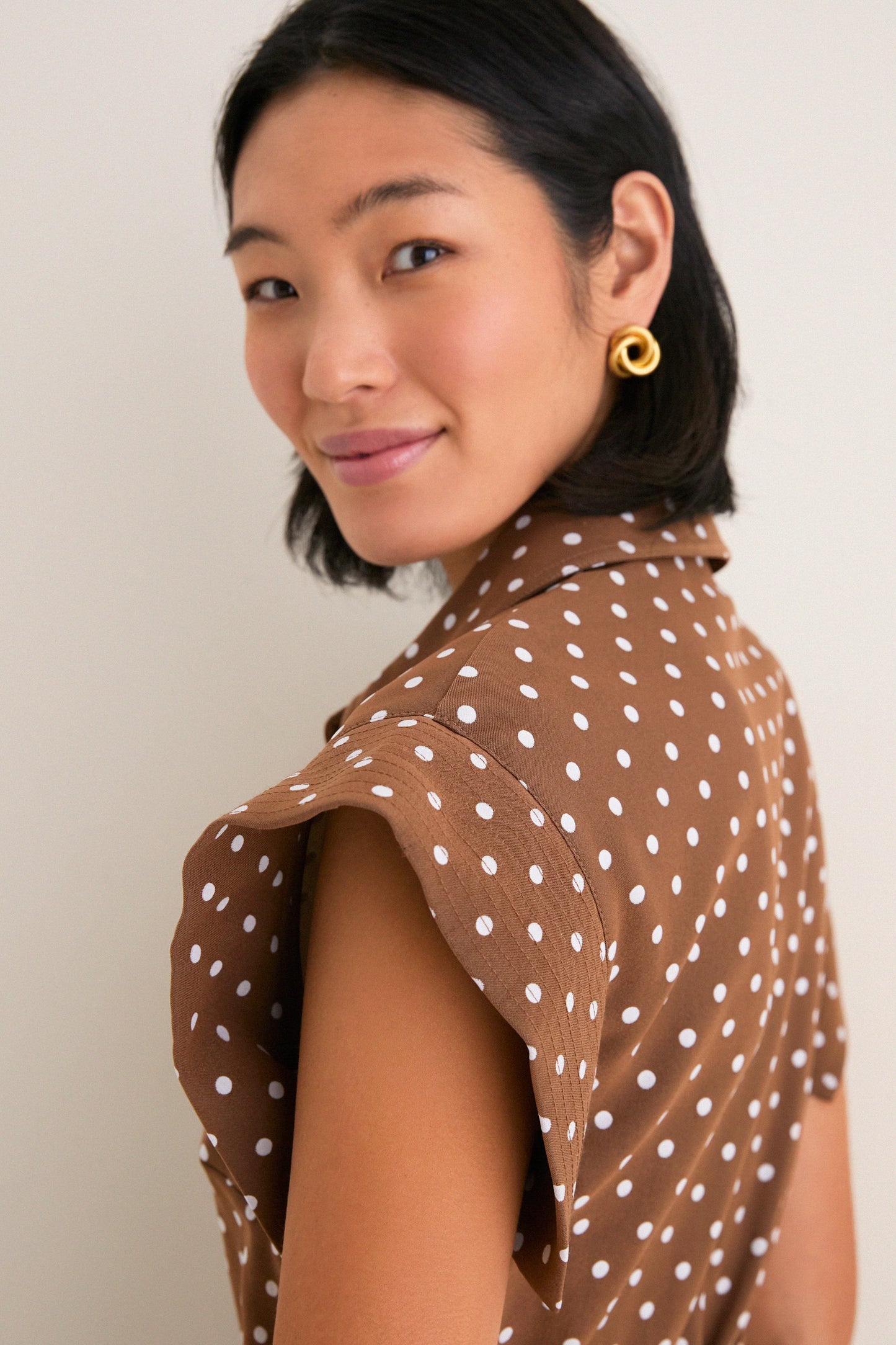 Cocoa Dot Chloe Dress
