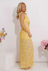 Stay Steady Floral Maxi