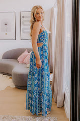 Wildflower Wonder Chiffon Maxi Dress