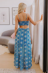 Wildflower Wonder Chiffon Maxi Dress