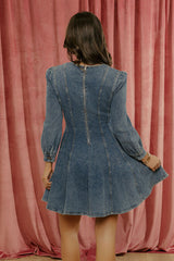 Denim Dreams Mini Dress