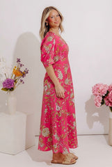 Chateau Brunch Floral Maxi Dress