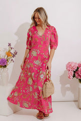 Chateau Brunch Floral Maxi Dress