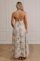 Costa Rica Cutie Linen-Blend Maxi Dress