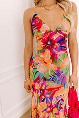 Cosmos And Chit Chat Floral Maxi Dress